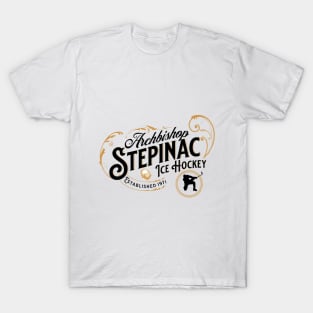 Stepinac Hockey Retro Logo T-Shirt